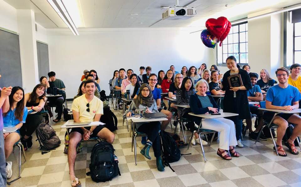 Lecturer Yongfeng Liu wins 2019 Texas Language Teaching Excellence Award