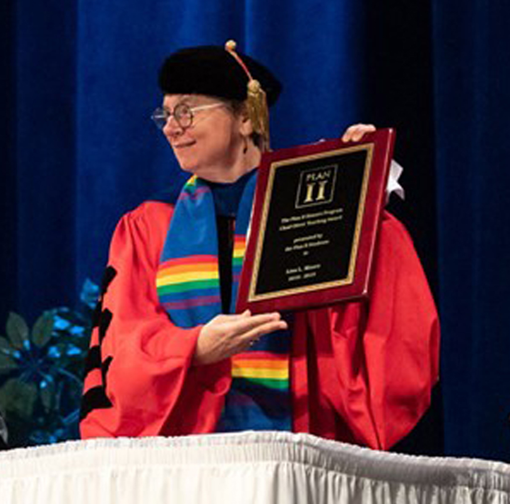 Learning from Plan II Students: Lisa Moore Wins Chad Oliver Award