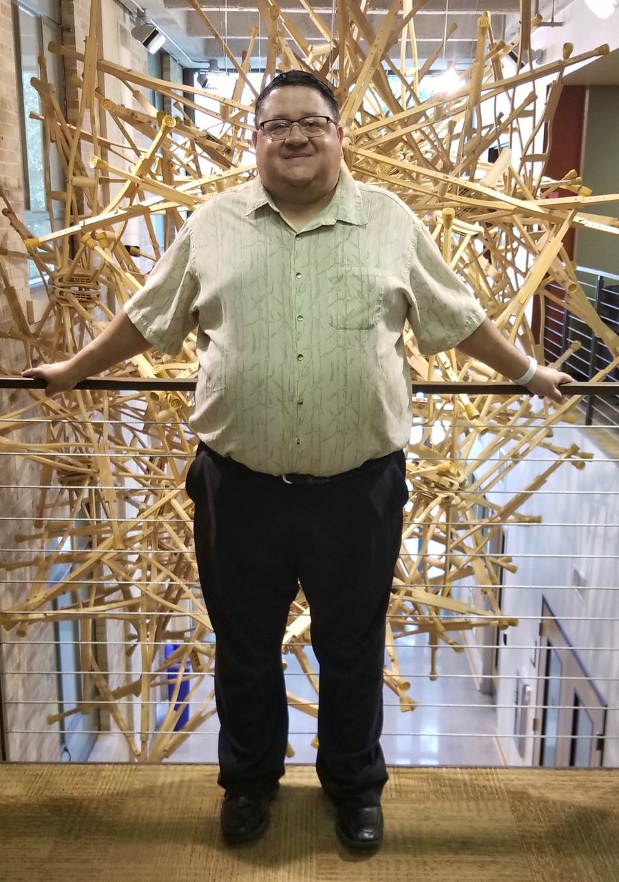 Tony Araguz, Financial Manager for Black Studies, receives 2019 CoLA Staff Excellence Award