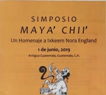 Prof. Nora England Honored by Symposium and by Award from Guatemalan Government