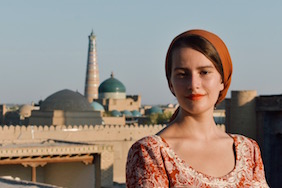 Milena Djordjevic-Kisacanin, MELC and Plan I Honors REE double-major, spent the summer in Tajikistan on a Critical Language Scholarship