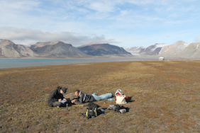 Fieldwork in Spitsbergen