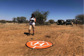 A Economics and Philosophy student pilotes a drone