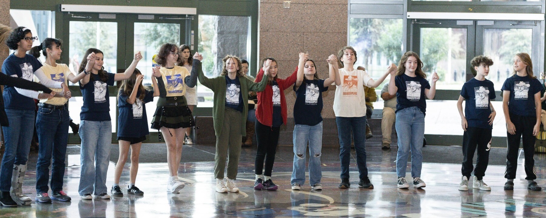 image of performers taking a bow